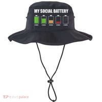 My Social Battery Low Energy Anti Social Gift Bucket Hat thumb 0
