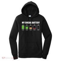 My Social Battery Low Energy Anti Social Gift Women's Hoodie thumb 0