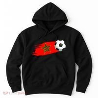 Morocco Soccer Ball Morocco Flag Jersey Morocco Football Hoodie thumb 0