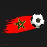 Morocco Soccer Ball Morocco Flag Jersey Morocco Football Hoodie thumb 2