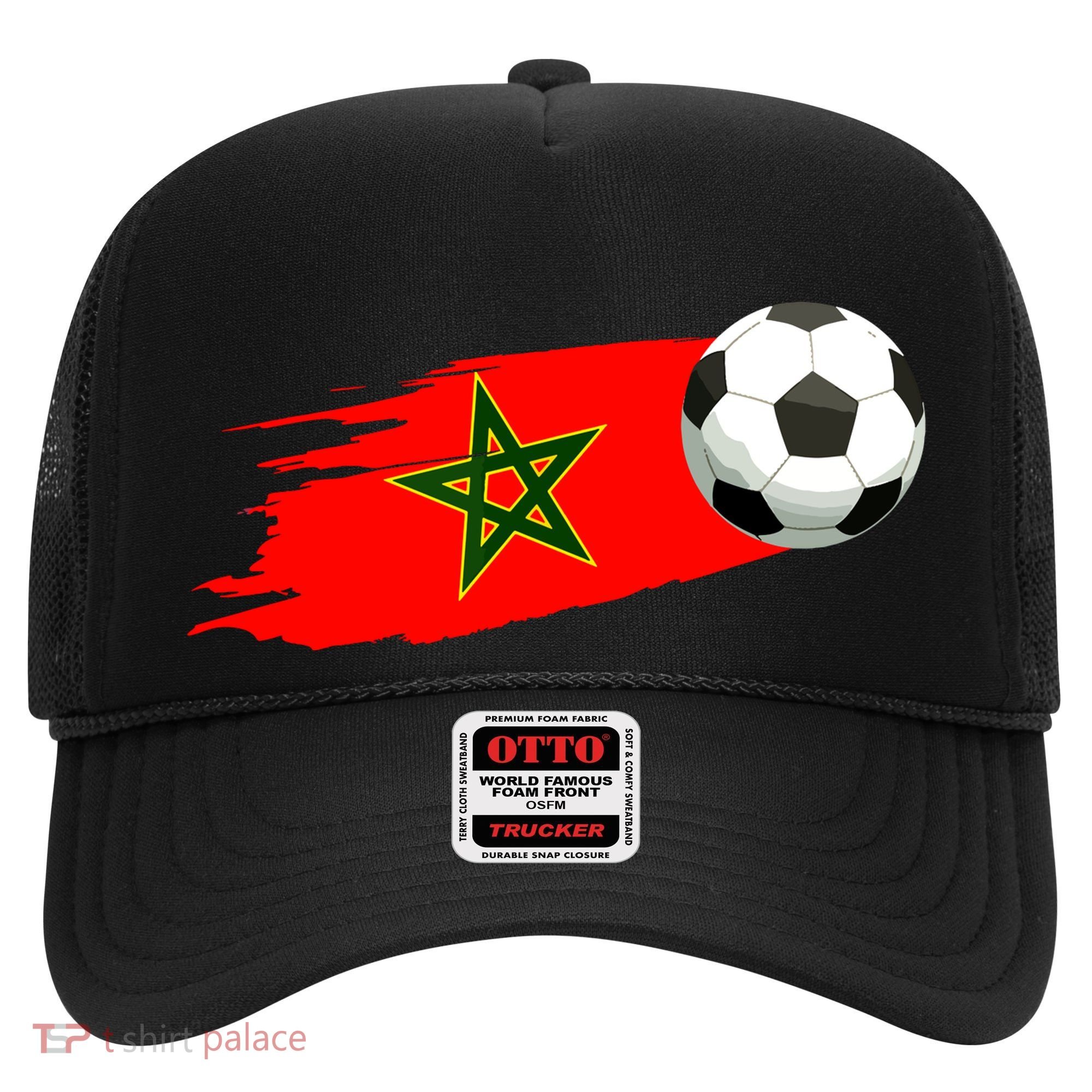 Morocco Soccer Ball Morocco Flag Jersey Morocco Football Hat