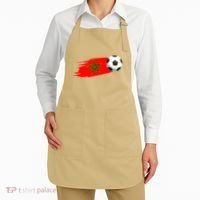 Morocco Soccer Ball Morocco Flag Jersey Morocco Football Apron thumb 2