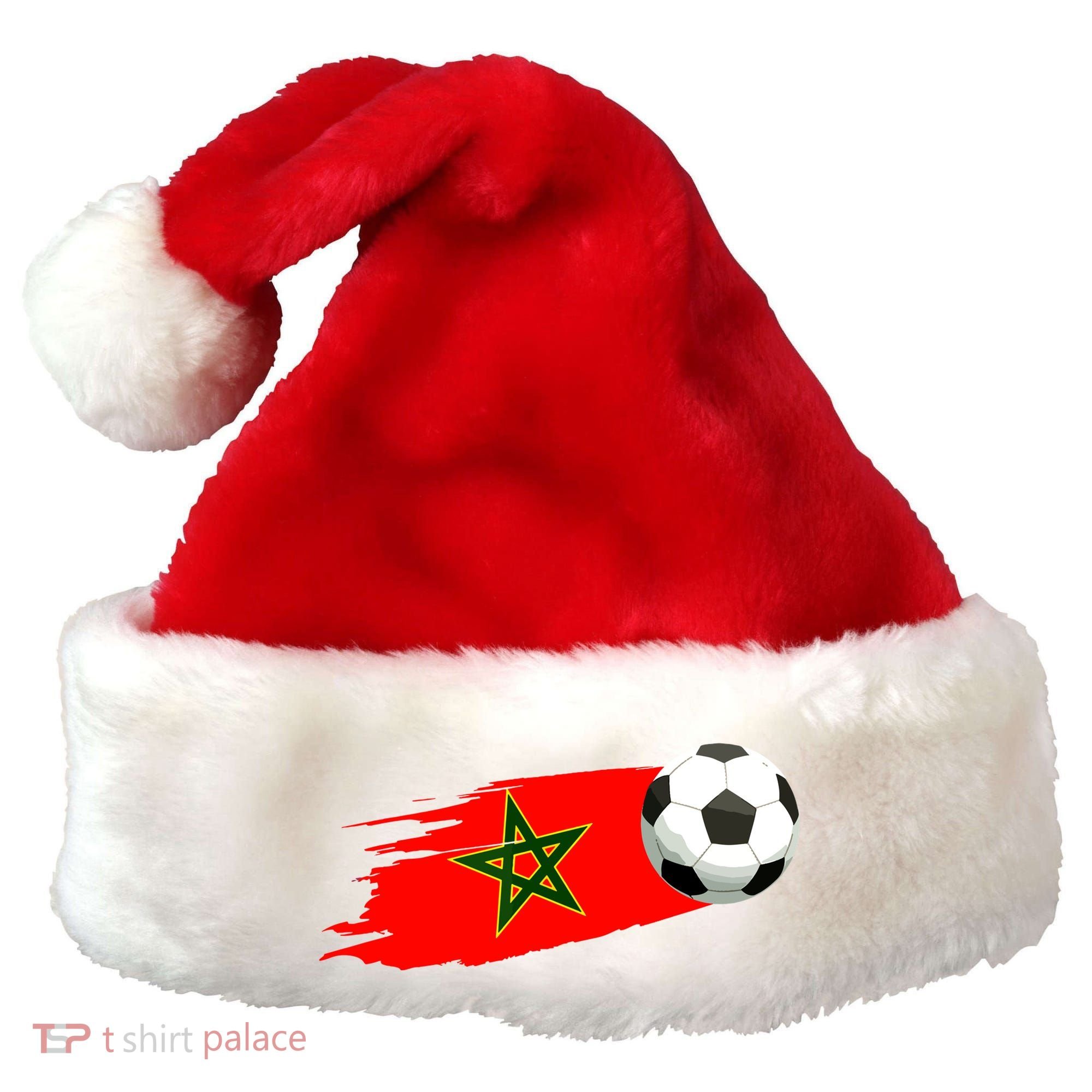 Morocco Soccer Ball Morocco Flag Jersey Morocco Football Santa Hat