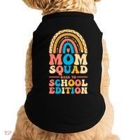 Mom Squad Back To School Edition Gift Doggie Tank thumb 0