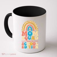 Mom Squad Back To School Edition Gift Coffee Mug thumb 0