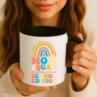 Mom Squad Back To School Edition Gift Coffee Mug thumb 3