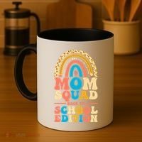 Mom Squad Back To School Edition Gift Coffee Mug thumb 4