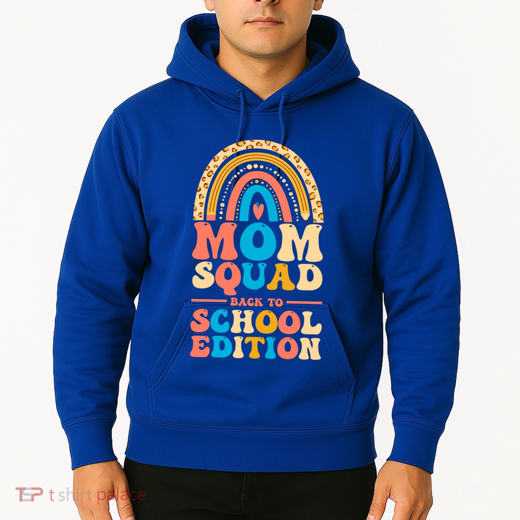 Mom Squad Back To School Edition Gift Hoodie