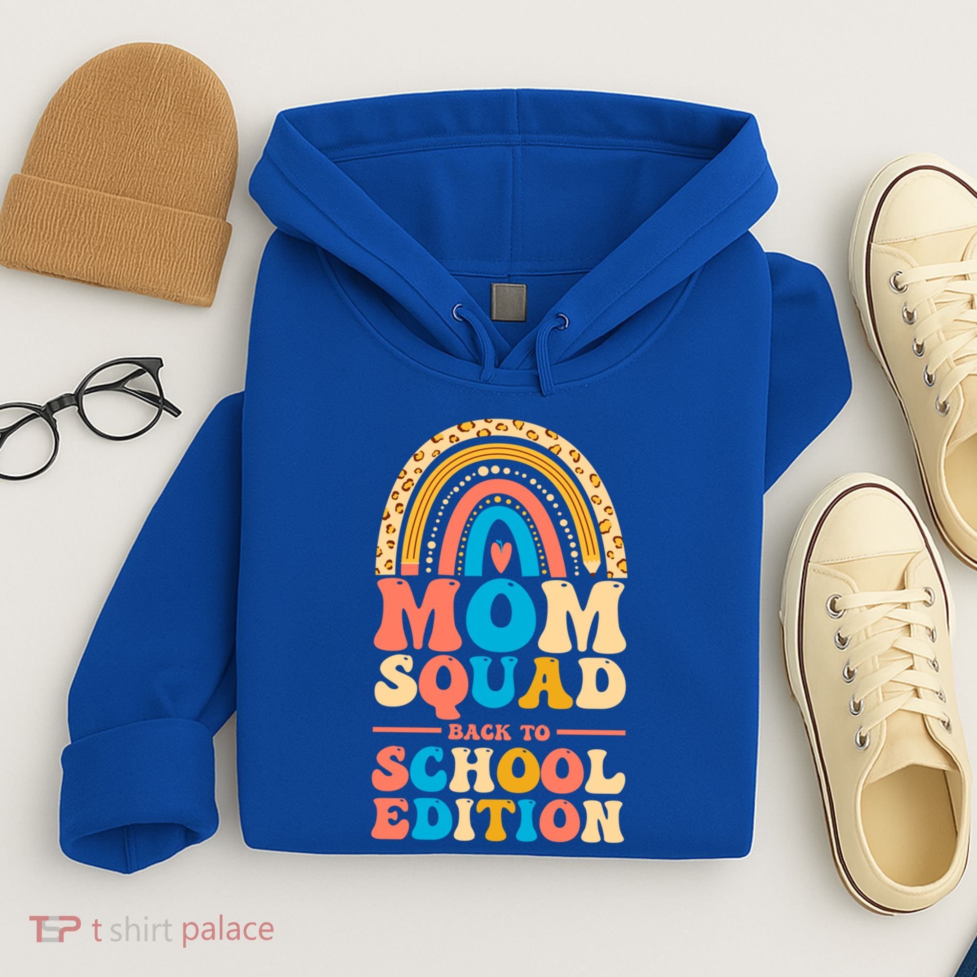 Mom Squad Back To School Edition Gift Hoodie