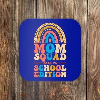 Mom Squad Back To School Edition Gift Coaster