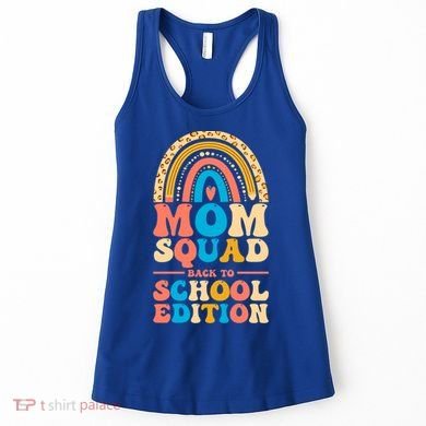 Mom Squad Back To School Edition Gift Women's Tank Top