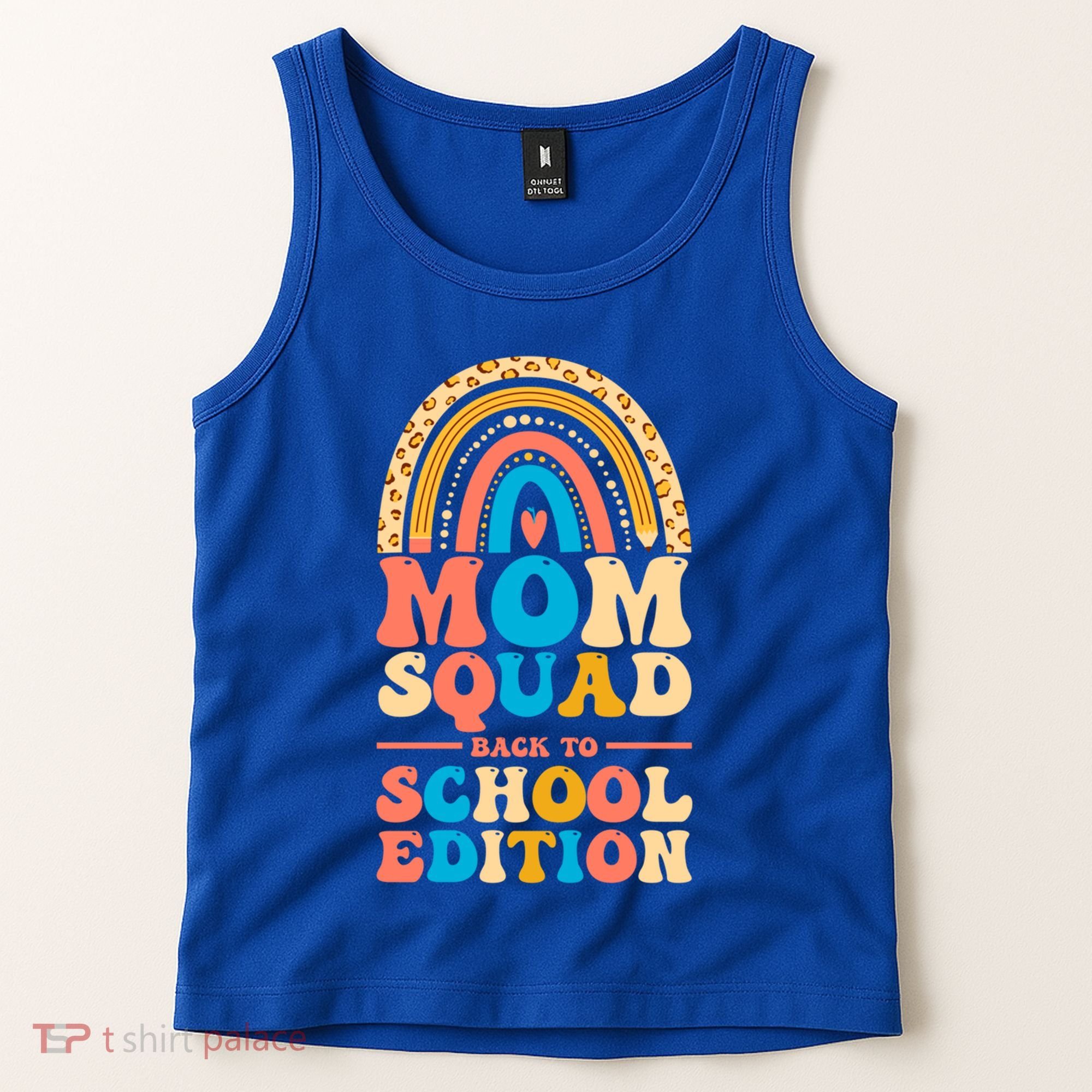 Mom Squad Back To School Edition Gift Tank Top