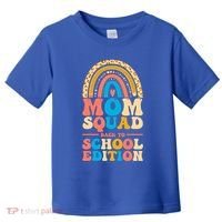 Mom Squad Back To School Edition Gift Toddler T-Shirt thumb 0