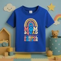 Mom Squad Back To School Edition Gift Toddler T-Shirt thumb 3