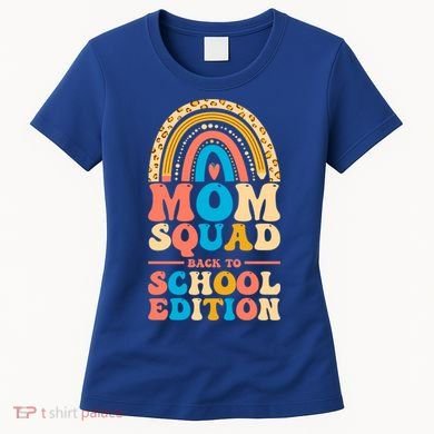Mom Squad Back To School Edition Gift Women's T-Shirt
