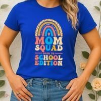 Mom Squad Back To School Edition Gift Women's T-Shirt thumb 2