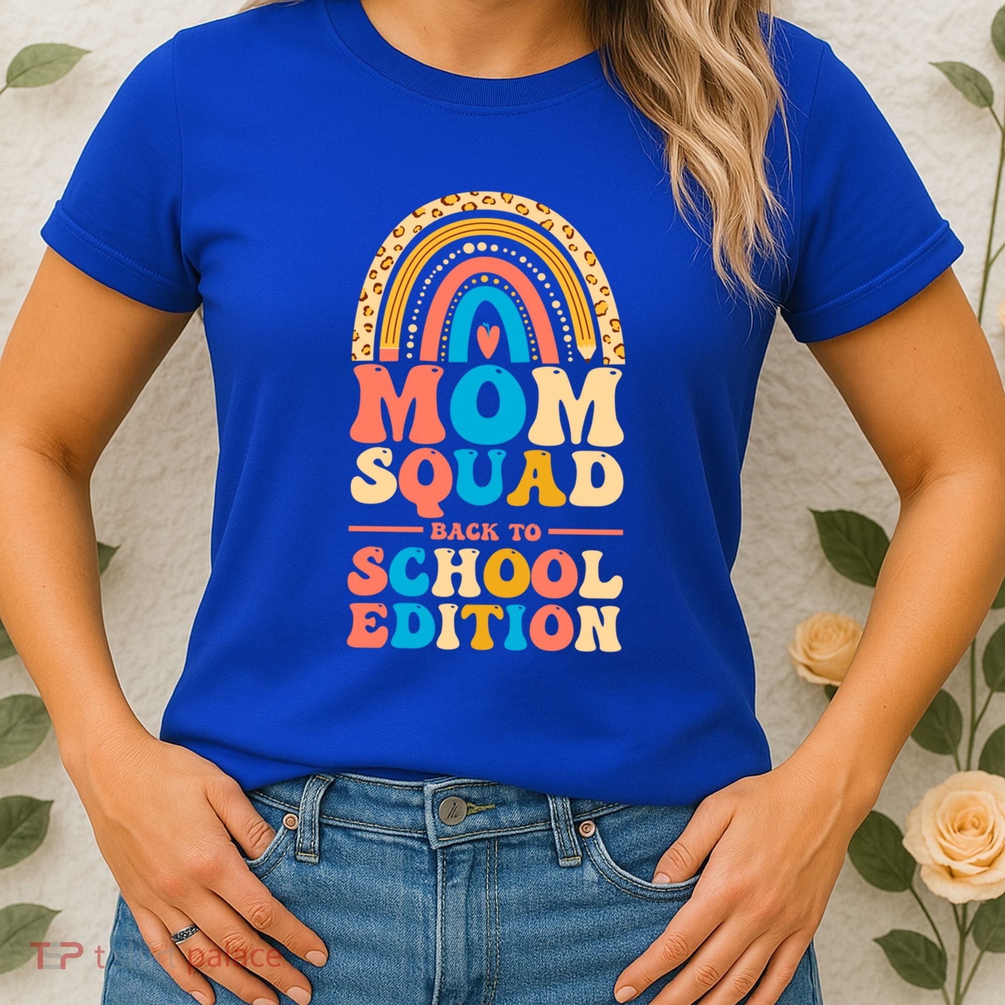 Mom Squad Back To School Edition Gift Women's T-Shirt