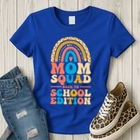 Mom Squad Back To School Edition Gift Women's T-Shirt thumb 3