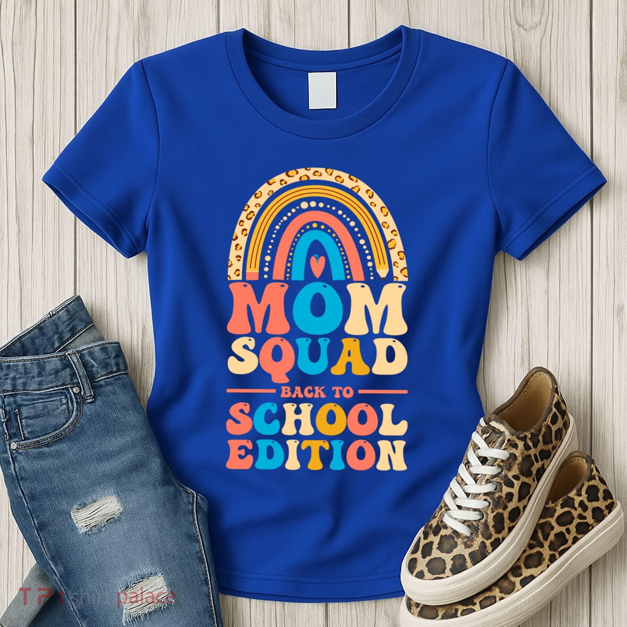 Mom Squad Back To School Edition Gift Women's T-Shirt