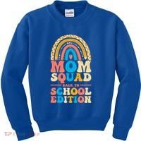 Mom Squad Back To School Edition Gift Kids Sweatshirt thumb 0
