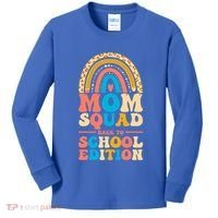 Mom Squad Back To School Edition Gift Kids Long Sleeve Shirt thumb 0