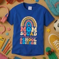 Mom Squad Back To School Edition Gift Kids T-Shirt thumb 3