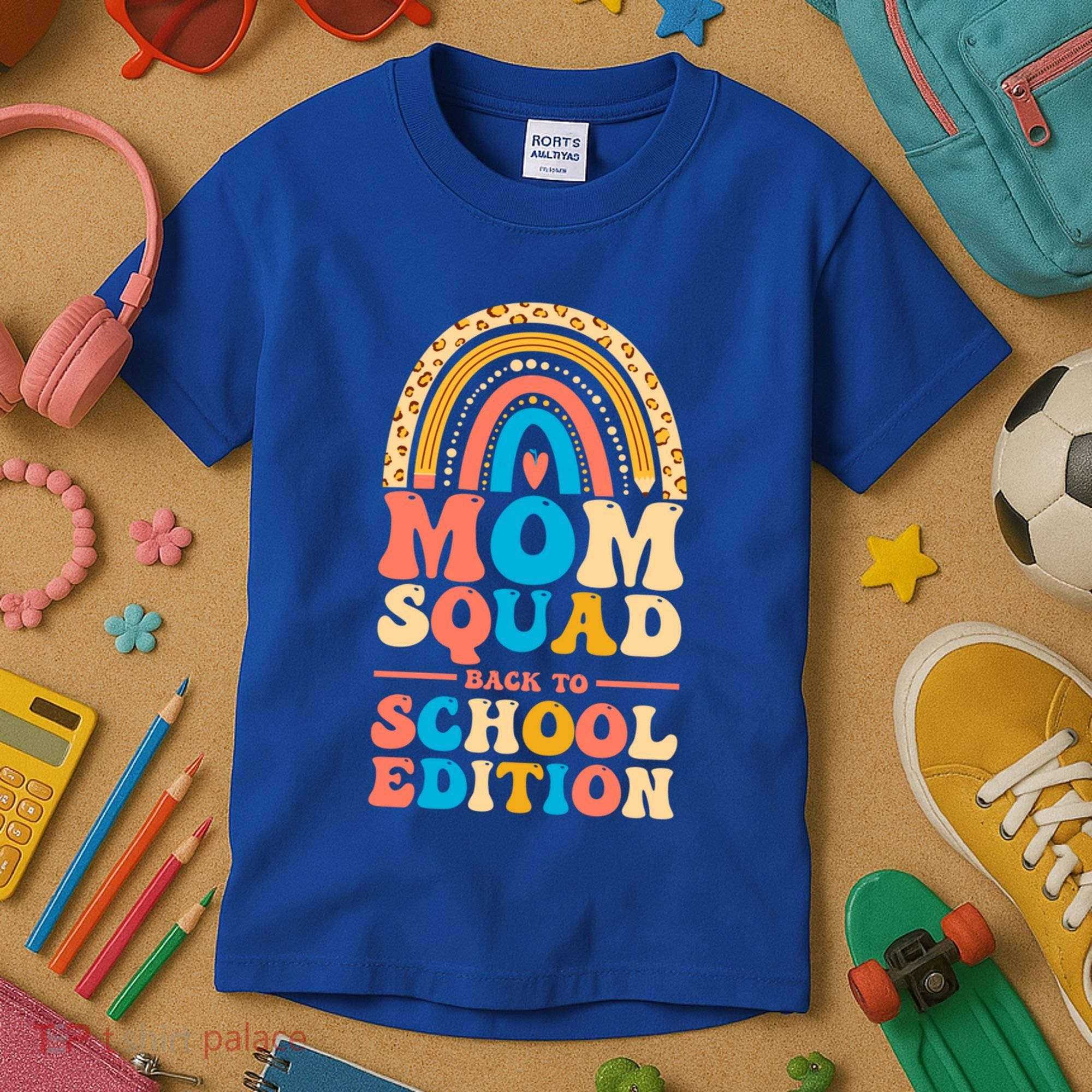 Mom Squad Back To School Edition Gift Kids T-Shirt