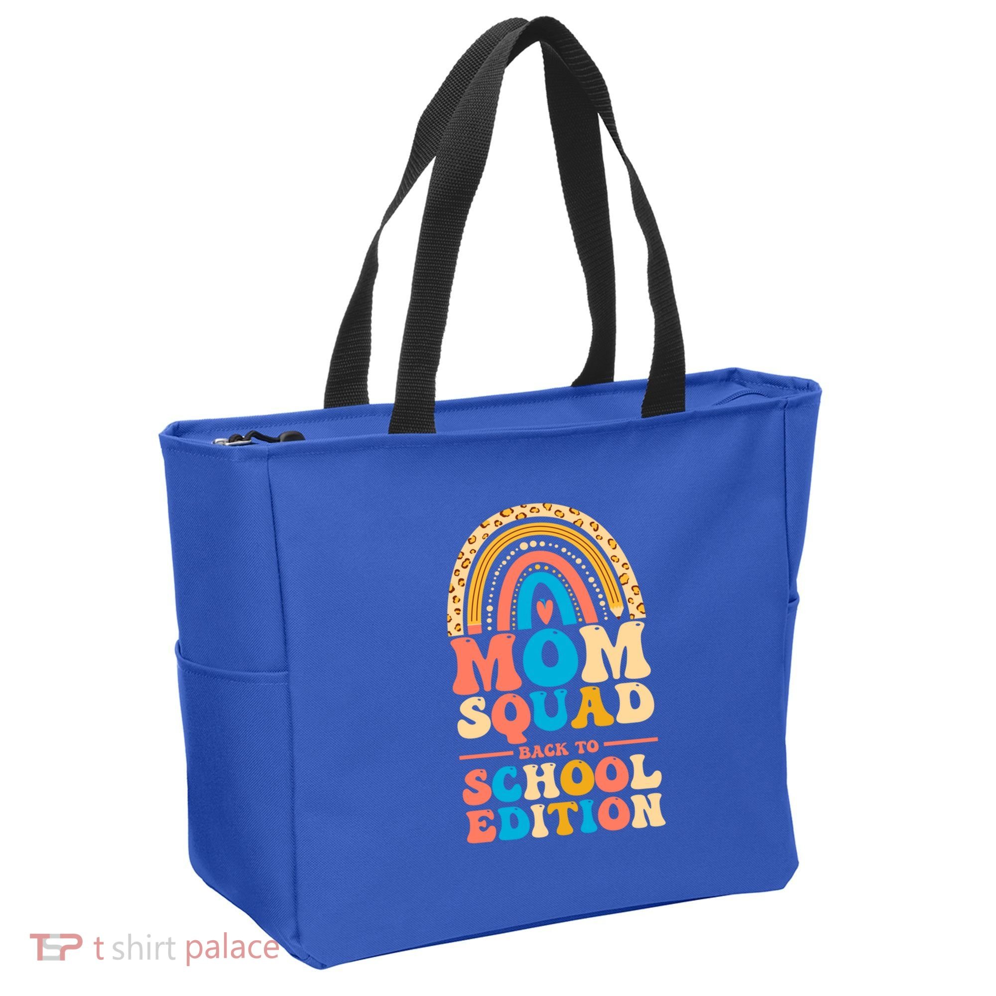 Mom Squad Back To School Edition Gift Tote Bag
