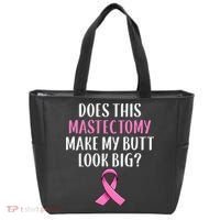 Mastectomy Survivor Breast Cancer Awareness Women Funny Gift Tote Bag thumb 0