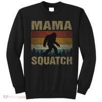 Mama Squatch Bigfoot Mama Sasquatch Yeti Family Matching Sweatshirt thumb 0