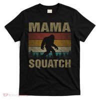 Mama Squatch Bigfoot Mama Sasquatch Yeti Family Matching T-Shirt thumb 0