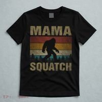 Mama Squatch Bigfoot Mama Sasquatch Yeti Family Matching T-Shirt thumb 5
