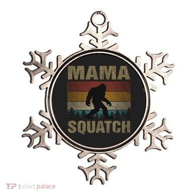 Mama Squatch Bigfoot Mama Sasquatch Yeti Family Matching Ornament