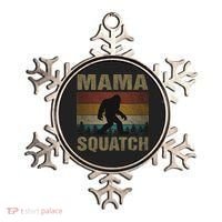 Mama Squatch Bigfoot Mama Sasquatch Yeti Family Matching Ornament thumb 0