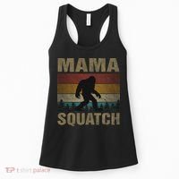 Mama Squatch Bigfoot Mama Sasquatch Yeti Family Matching Women's Tank Top thumb 0