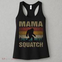 Mama Squatch Bigfoot Mama Sasquatch Yeti Family Matching Women's Tank Top thumb 3