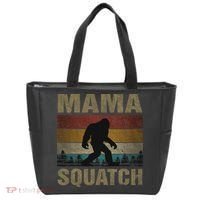 Mama Squatch Bigfoot Mama Sasquatch Yeti Family Matching Tote Bag thumb 0