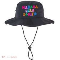 Manana Sera Bonito Words On Back Aesthetic Trendy Clothing Bucket Hat thumb 0