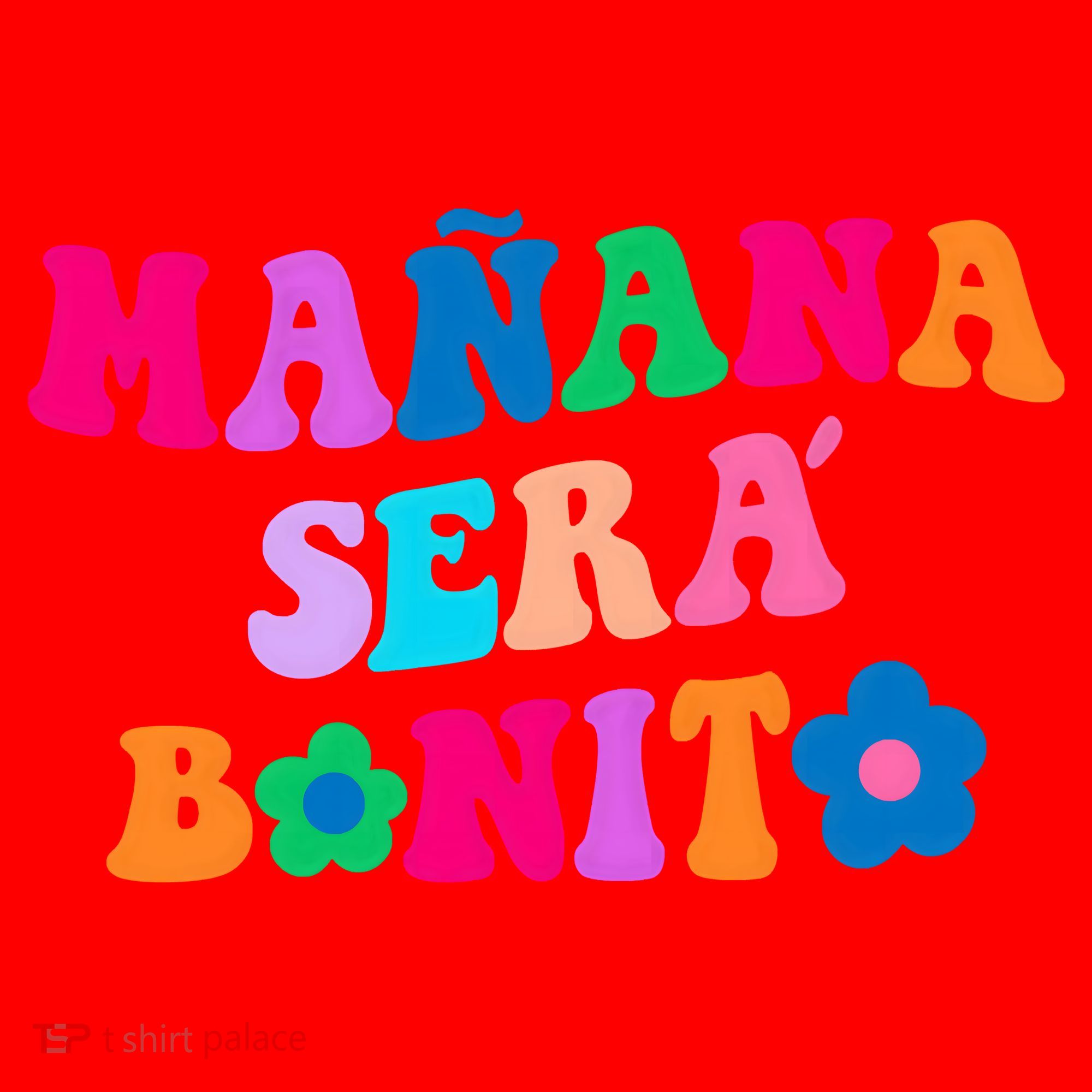 Manana Sera Bonito Words On Back Aesthetic Trendy Clothing Santa Hat