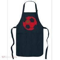 Morocco Soccer Ball Flag Moroccan Football Soccer Apron thumb 0