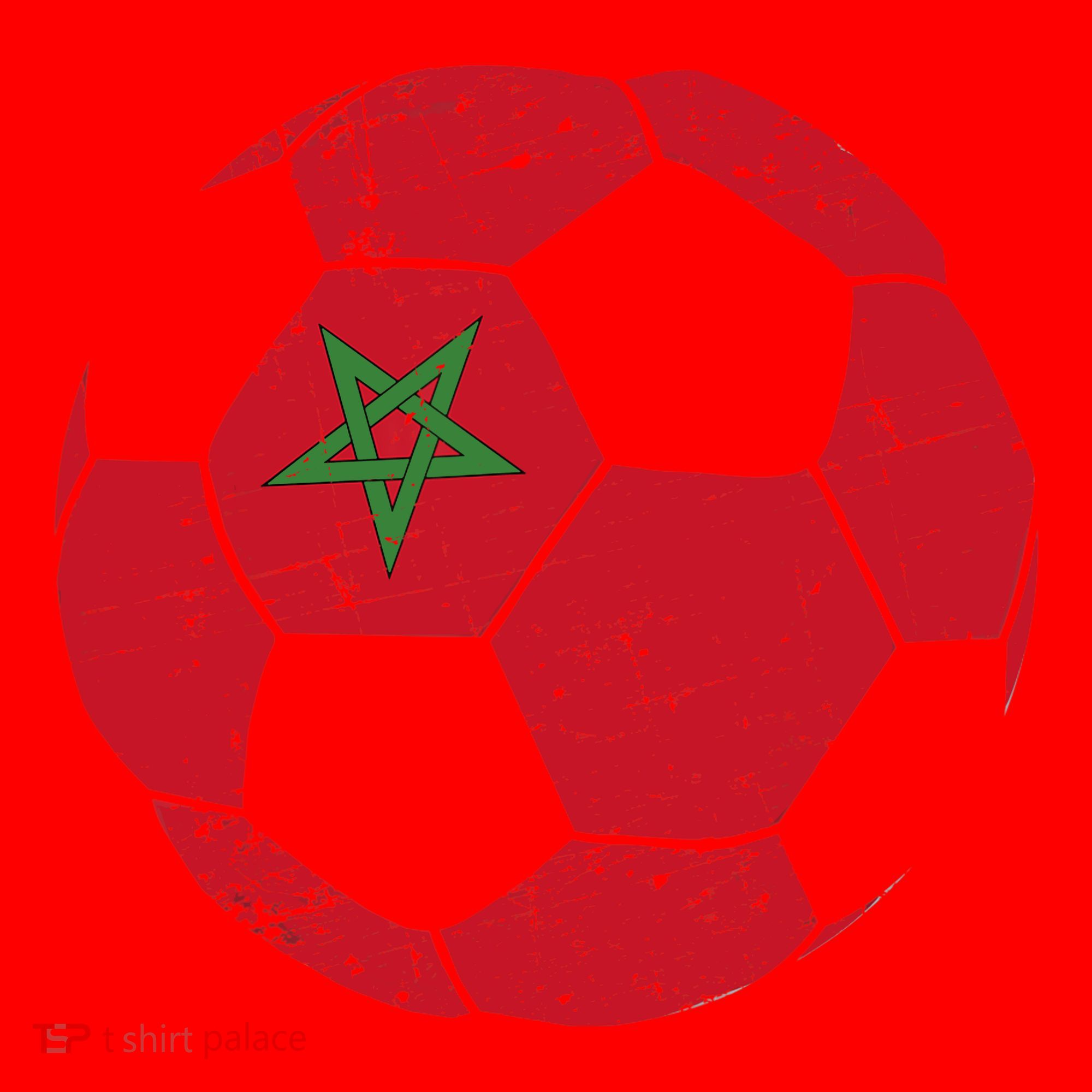 Morocco Soccer Ball Flag Moroccan Football Soccer Santa Hat