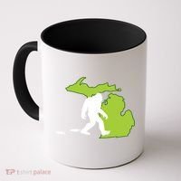 Michigan State Bigfoot Hunter Gift Great Gift Coffee Mug thumb 0