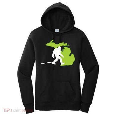 Michigan State Bigfoot Hunter Gift Great Gift Women's Hoodie
