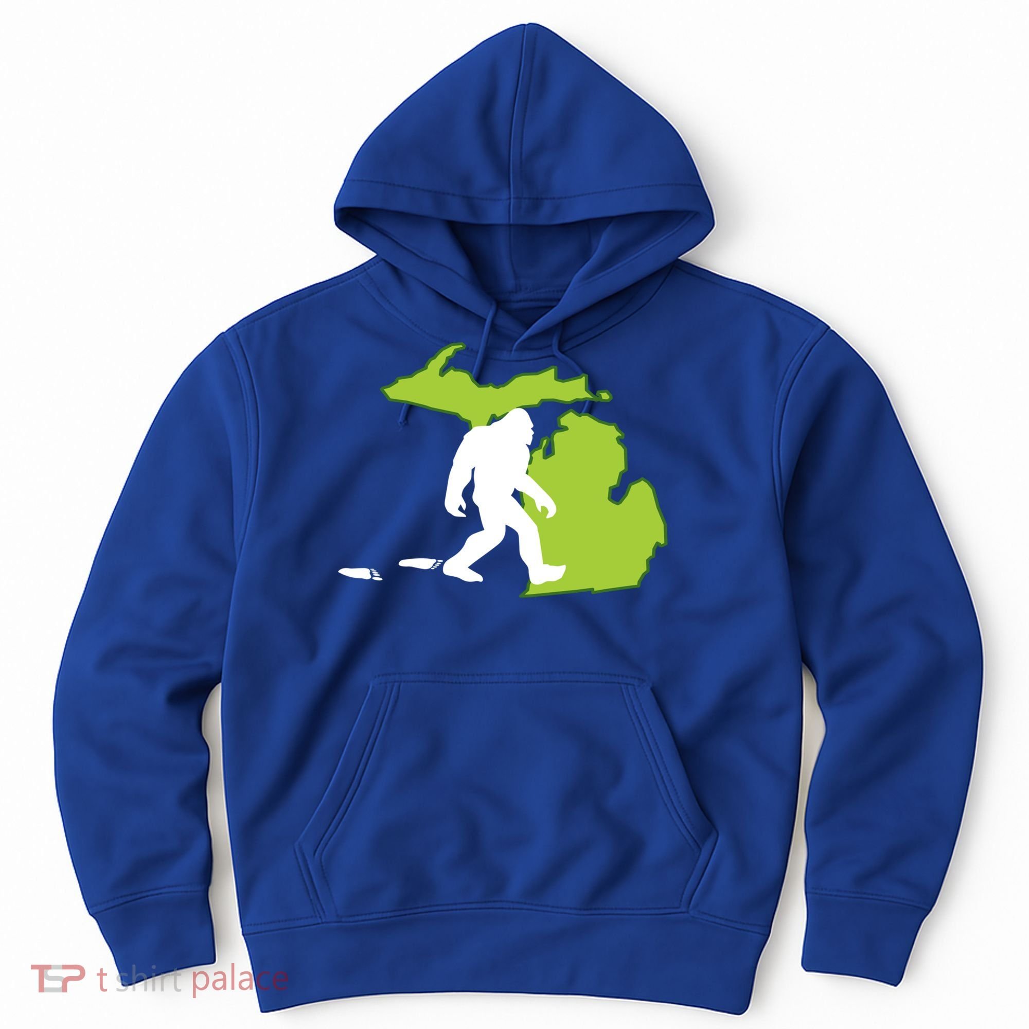 Michigan State Bigfoot Hunter Gift Great Gift Hoodie