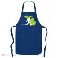 Michigan State Bigfoot Hunter Gift Great Gift Apron thumb 0