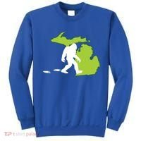 Michigan State Bigfoot Hunter Gift Great Gift Sweatshirt thumb 0