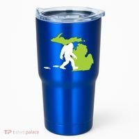 Michigan State Bigfoot Hunter Gift Great Gift Tumbler thumb 0