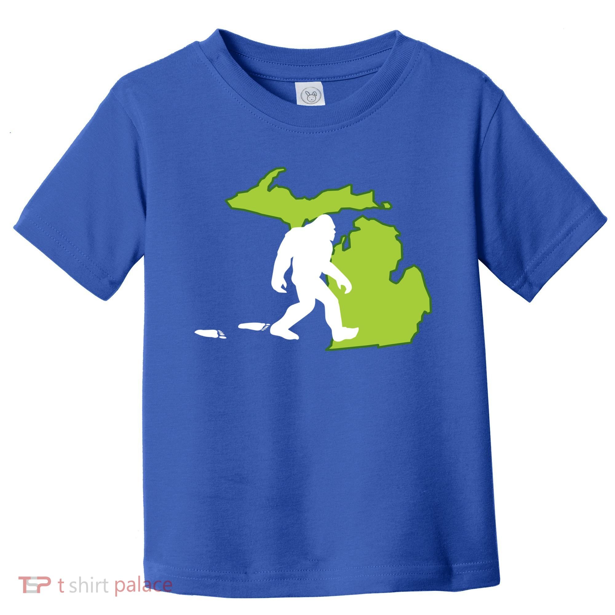 Michigan State Bigfoot Hunter Gift Great Gift Toddler T-Shirt