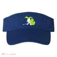 Michigan State Bigfoot Hunter Gift Great Gift Visor thumb 0