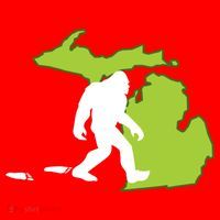 Michigan State Bigfoot Hunter Gift Great Gift Santa Hat thumb 1